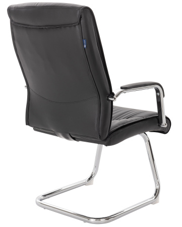 AL 755 V Кресло посетителя, экокожа (Черный)