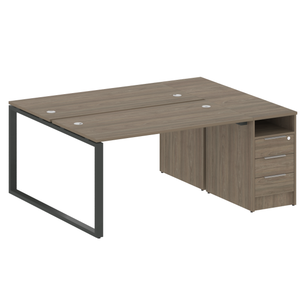 Рабочая станция Metal System Style БО.РС-СТП-2.3 1812x1475x750 (Вяз/Антрацит металл)