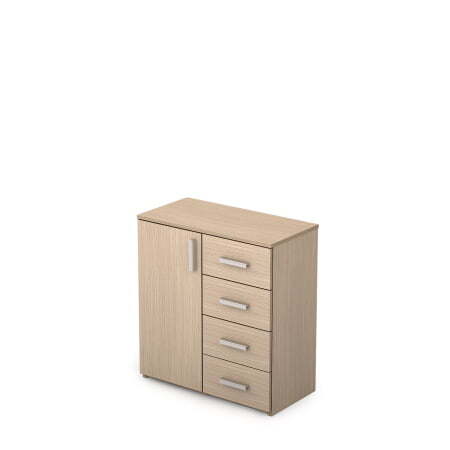 2Т.011 Тумба приставная 700x375x750 (Дуб)