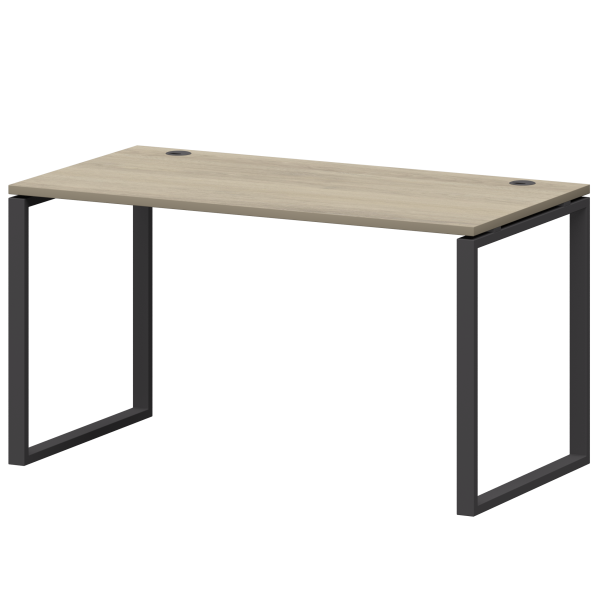 Стол на металлокаркасе Смарт СМС25-О-10К.73.Пр25 1000x730x750 (Кронберг/Антрацит)