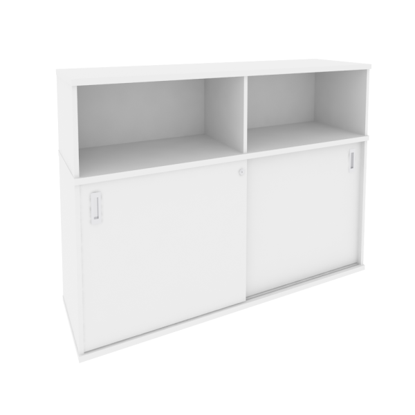 Шкаф-купе приставной/опорный Onix O.SHKO-2.7 1475x432x1120 (Белый Бриллиант)