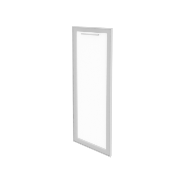 Дверь средняя правая стекло матовое в раме KS-2 R (R) (Серый)