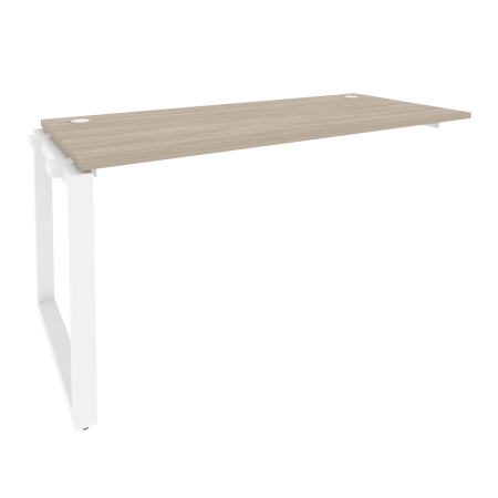 Наборный элемент рабочей станции на О-образном м/к Onix O.MO-1.NRS-4.7 1580x720x750 (Дуб Аттик/Белый Металл)