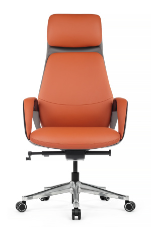 Офисное кресло Napoli YZPN-YR020 Оранжевый | Серый (Оранжевый | Серый)