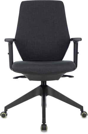 Кресло CH-545L черный 38-418 крестов.4-луч. пластик (Черный)