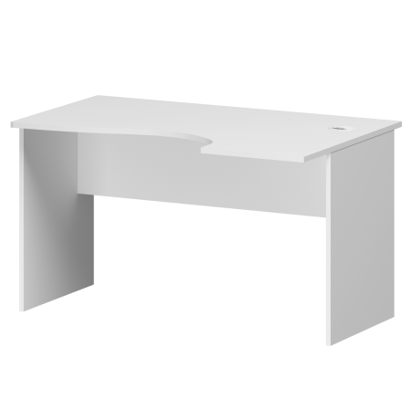 Стол эргономичный правый Арго А-200.ПР 1400x900x760 (Белый)