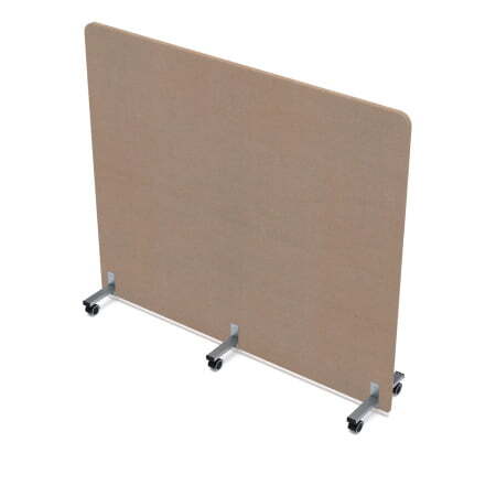 Акустическая мобильная перегородка SOFTOffice 011.МП.1614 1600x377x1400 (latte)