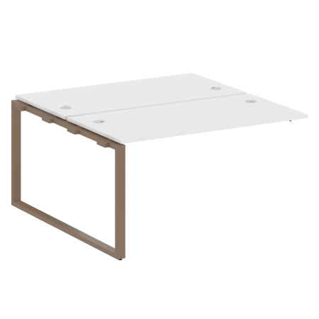 Проходной наборный элемент рабочей станции Metal System Style БО.ПРС-СП-2.3 1400x1475x750 (Белый/Мокко металл)