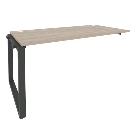 Наборный элемент рабочей станции на О-образном м/к Onix O.MO-1.NRS-4.8 1580x800x750 (Дуб Аттик/Черный металл)