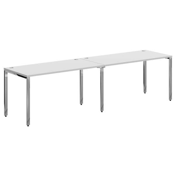 Стол двойной Xten Gloss XGWST 2870.1 2806x700x750 (Белый)
