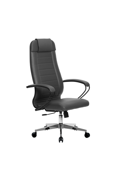 Кресло для руководителя Метта МЕТТА-28(MPES)/подл.117/осн.004 (Серый)