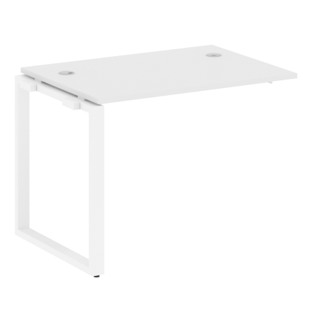 Проходной наборный элемент рабочей станции Metal System Style БО.ПРС-СП-1.1 1000x720x750 (Белый/Белый металл)