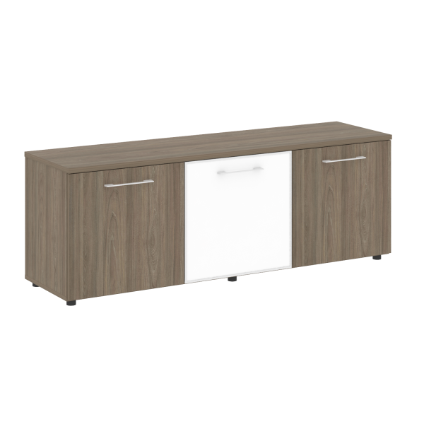 Тумба модульная белая дверь LT.TS 3.4 1650x450x580 (Вяз Благородный)