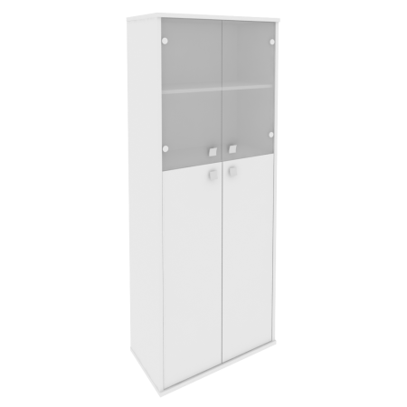 Шкаф высокий широкий Style Л.СТ-1.7 778x410x1980 (Белый)