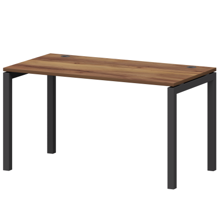 Стол на металлокаркасе Смарт СМС25-П-10К.73.Пр50 1000x730x750 (Таксония/Антрацит)