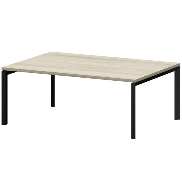 Стол переговорный на металлокаркасе Акцент КТМ-20.14.38 2000x1400x750 (Кронберг)