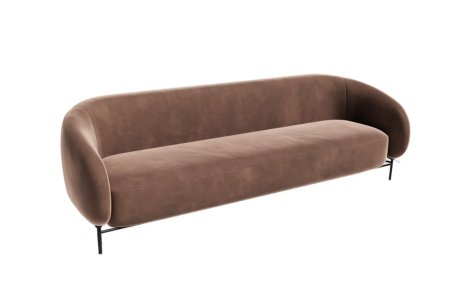 Диван трёхместный BLT-3 (Forward 297/Металл Черный)