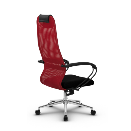 Кресло для руководителя Метта SU-B-8/подл.130/осн.009 (Красный)