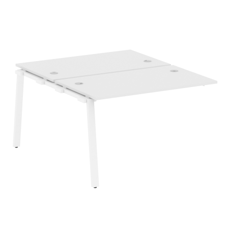 Проходной наборный элемент рабочей станции Metal System Style БА.ПРС-СП-2.2 1200x1475x750 (Белый/Белый металл)