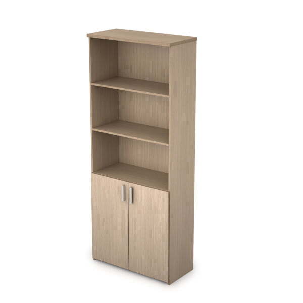 2Ш.005.2 Шкаф для документов высокий 790x370x1960 (Дуб)