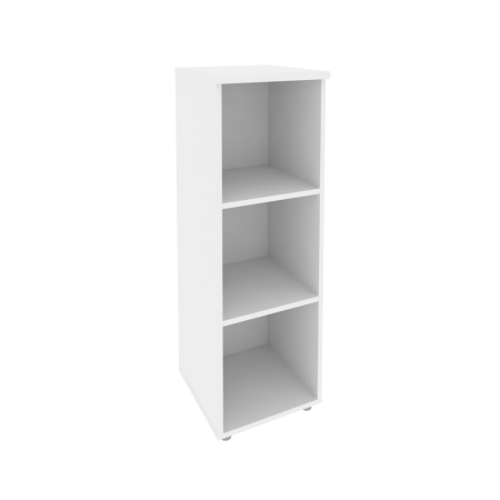 Стеллаж средний узкий Onix O.SU-2 400x420x1207 (Белый Бриллиант)