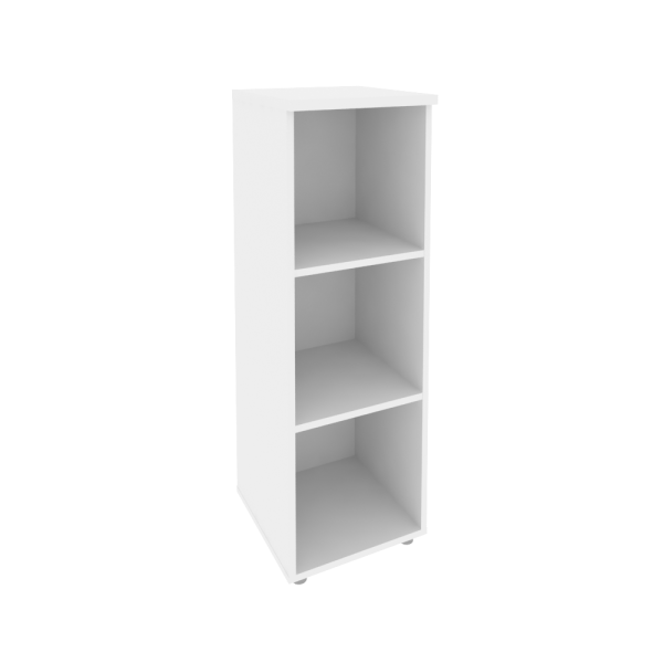 Стеллаж средний узкий Onix O.SU-2 400x420x1207 (Белый Бриллиант)