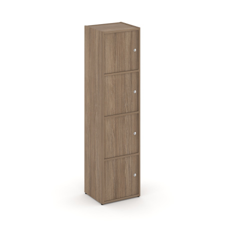 Стеллаж Locker Plus LK.K-004 408x350x1593 (Дуб Аризона)