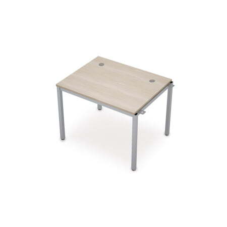 6МБН.187 Линейные бенч-системы, начальный модуль (1000x800x750) (Шамони светлый/Алюминий матовый)