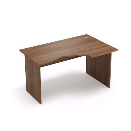 2С.023 Стол криволинейн.прав. 1400x900x750 (Шамони темный)