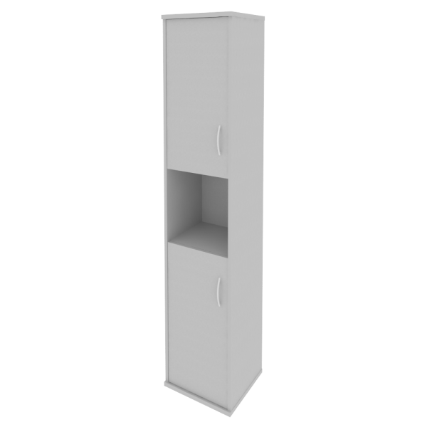 Шкаф Riva А.СУ-1.5 Л 404x365x1980 (Серый)