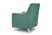 Кресло Muson (770x810x920) Аквамарин (Аквамарин)