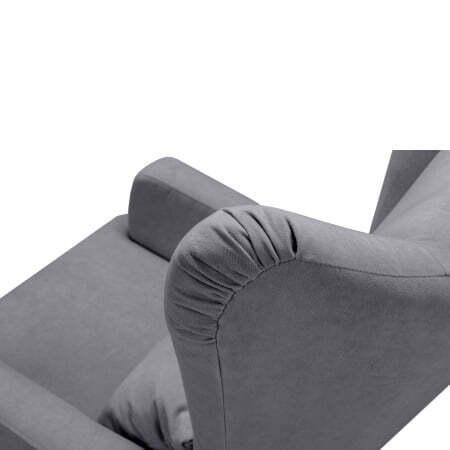 Кресло Ritm (740x920x950) Серый (Velutto 32)