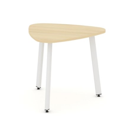 Стол переговорный SN-6.SPRG-70.3 (900х900х750) (Акация Лорка/Металл Белый)