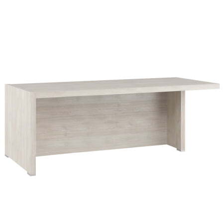 Стол письменный с асимметричными опорами, правый SOL297107 2000x880x750 (Дуб светлый Solid)