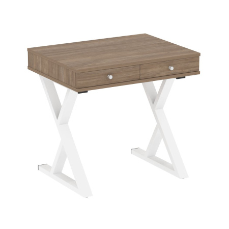 Компьютерный стол VR.SP-1-79M 794x600x750 (Дуб Аризона/Белый Металл)