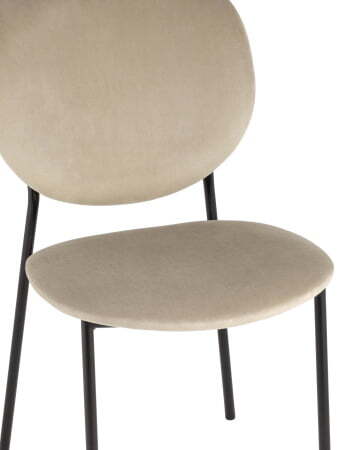 Стул Стенли велюр бежевый (Стул Стенли бежевый)