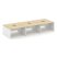 Рабочая станция 2-х сторонняя SN-D.DRS-062 (3540х1232х750) (Тиквуд Светлый/Антрацит)