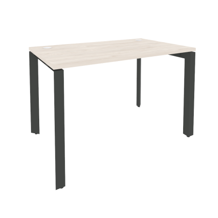 Стол рабочий на П-образном м/к Onix O.MP-SP-2.7 1180x720x750 (Денвер Светлый/Черный металл)