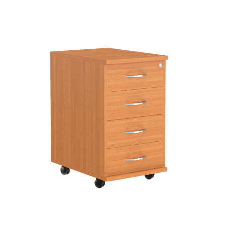 Тумба подкатная 4 ящ. Имаго ТМ-4 412x450x708 (Груша Ароза)