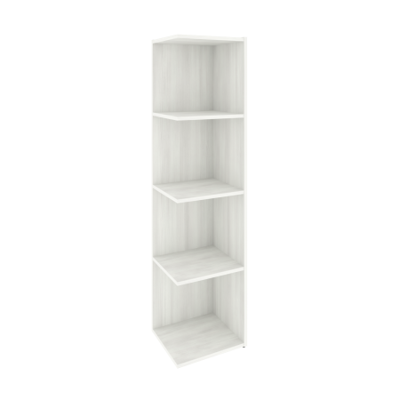 Модуль приставной 4 ячейки Locker Plus LK.PM-4 390x350x1593 (Снежная Патина)