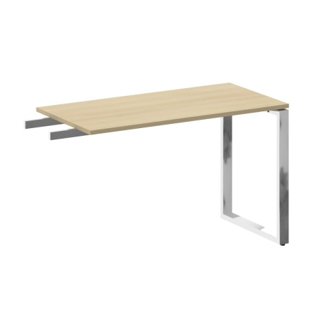 Брифинг-приставка БО.ПР-4 1200x600x750 (Акация Лорка/Нерж. Сталь)