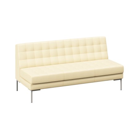 Диван без подлокотников трехместный FR-D-03 (Oregon 11/Металл Серый)