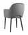 Стул Венера велюр серый (Стул Венера серый)