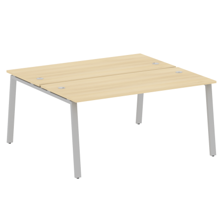 Рабочая станция Metal System Style БА.РАС-СП-2.4 1600x1475x750 (Акация/Серый металл)