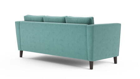 Диван 3-местный раскладной Neapole (2320x970x960) Аквамарин (Аквамарин)