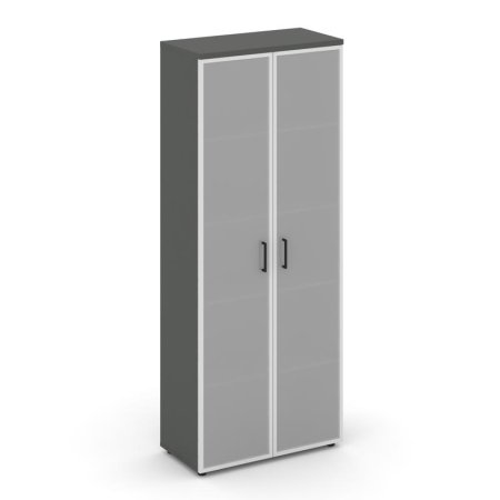Шкаф высокий широкий SN.STS.E-109 (796х400х1982) (Антрацит/Сатин)