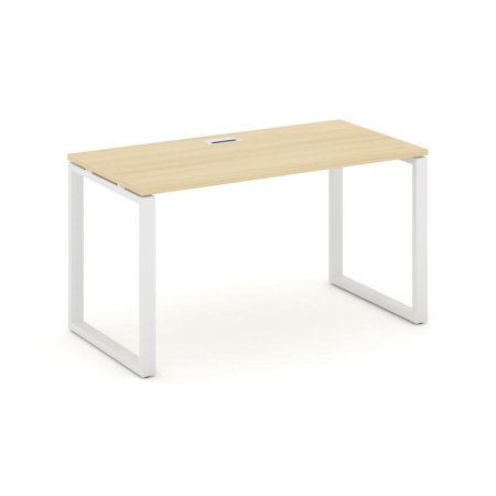 Стол письменный SN-6O.SP-022 (1180х800х750) (Акация Лорка/Металл Белый)