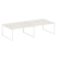 Рабочая станция Metal System Style БО.СМ-4.4 3200x1475x750 (Дуб Наварра/Серый металл)