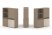 Тумба двойная + высокая надставка ES.NB.2V-19 (1500х410х1520) (Латте/Тиквуд Светлый)