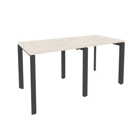 Рабочая станция на П-образном м/к Onix O.MP-RS-2.0.7 1560x720x750 (Денвер Светлый/Черный металл)